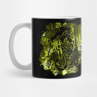 Downhill Rush (yellow) Mug